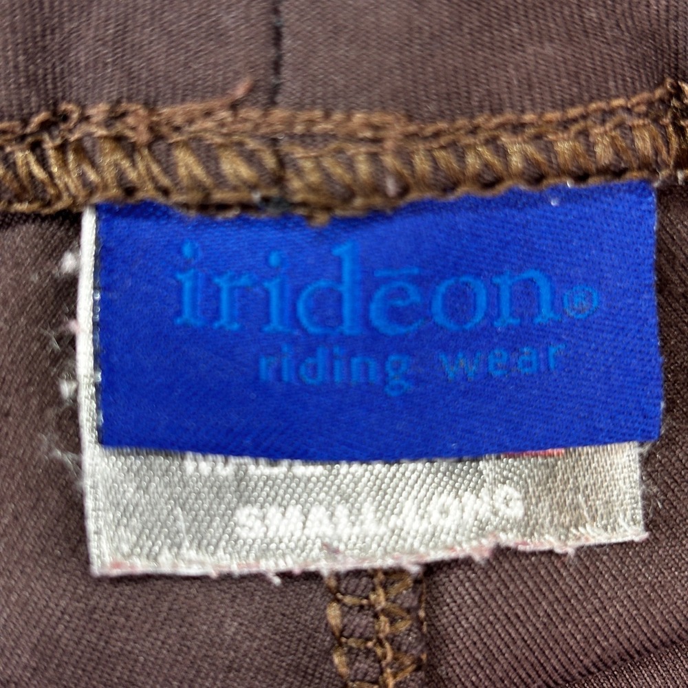 Irideon Riding Breeches Women Small Long Brown Bootcut Knee Patch Pants - Picture 6 of 8